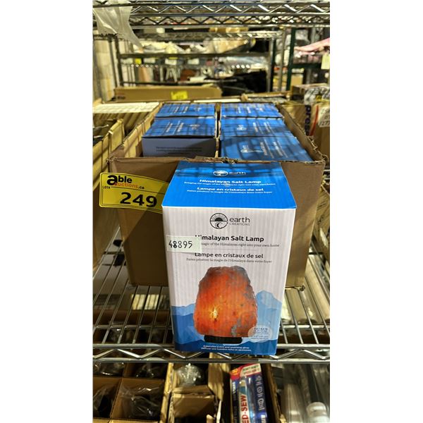 (6) *NEW* EARTH CREATIONS HIMALAYAN SALT LAMPS