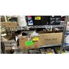 Image 1 : BOX OF IGNEOUS ROCKS, GM FRONT TIMING COVER, BALL VALVES & MORE