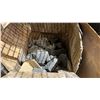 Image 4 : BOX OF IGNEOUS ROCKS, GM FRONT TIMING COVER, BALL VALVES & MORE