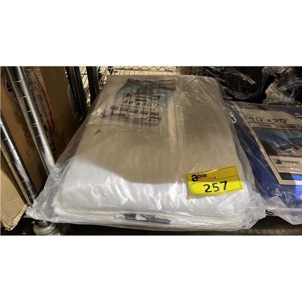 *NEW* TARPINATOR 20' X 30' CLEAR TARP