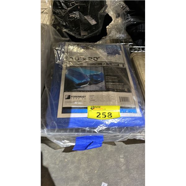 *NEW* DRY TOP 20' X 30' BLUE TARP
