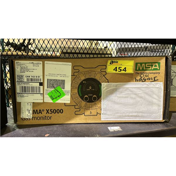 *NEW* MSA ULTIMA X5000 GAS MONITOR: BLUETOOTH