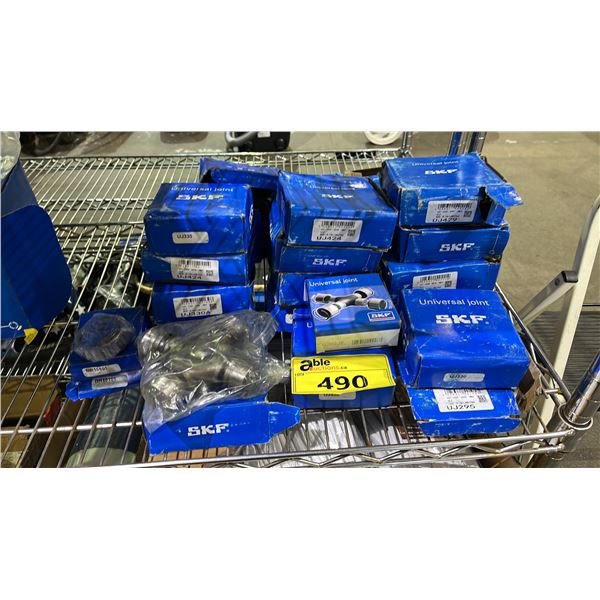 ASSORTED SKF UNIVERSAL JOINTS