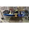 Image 1 : SHELF OF ASSORTED HOME FITNESS EQUIPMENTS
