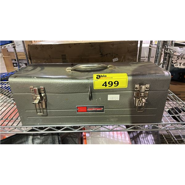 SEARS CRAFTSMAN METAL TOOL BOX