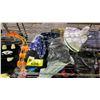 Image 3 : 2 SHELVES OF ASSORTED ITEMS INCLUDING MASSAGE GUN, BUG-A-SALT GUN, INSOLES, HAND GRIPPERS AND MORE