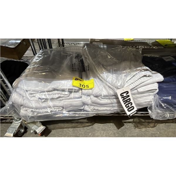 (9) *NEW* CARGO GREY JOGGING PANTS: ASSORTED SIZES XS-XL