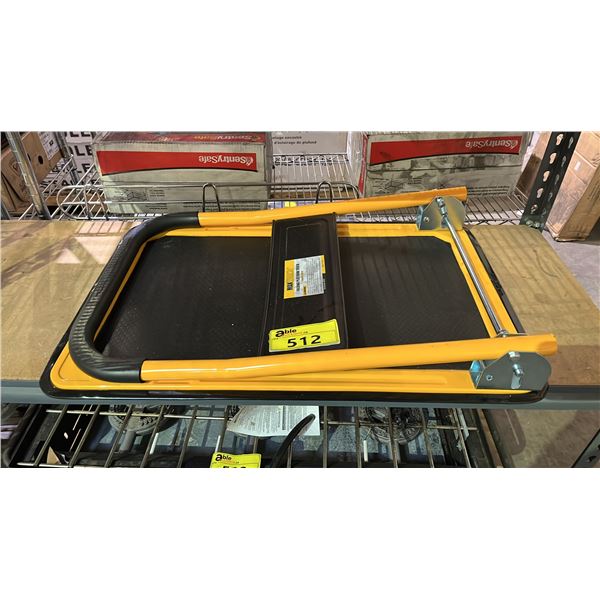 MAXWORKS FOLDING PLATFORM TRUCK (WHEELS MISSING)