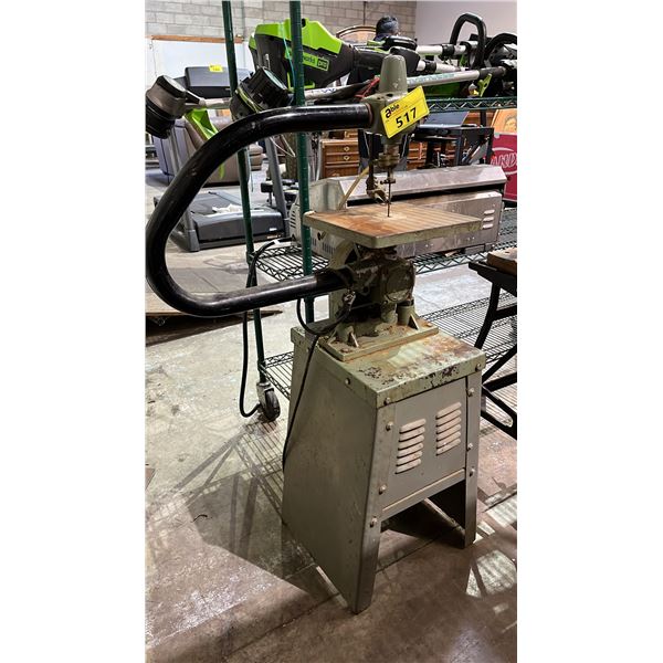 VINTAGE VEGA SCROLL SAW WITH HEAVY DUTY METAL STAND