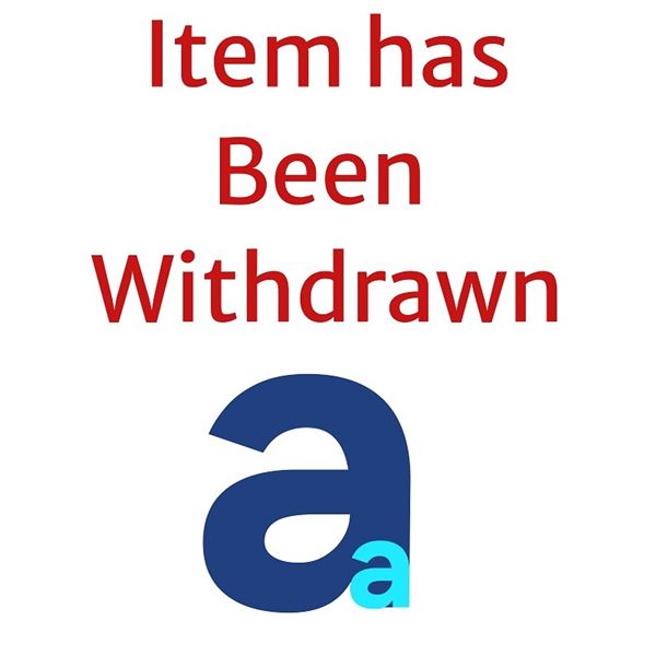 *ITEM WITHDRAWN*