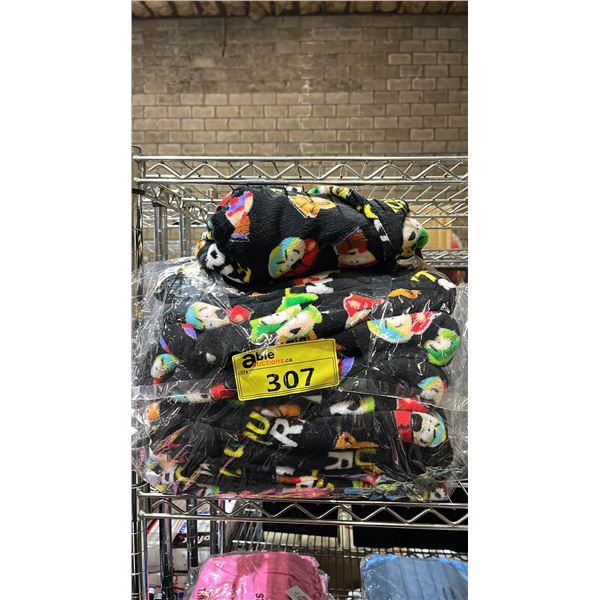 (18) PAIRS OF *NEW WITH TAGS* SOUTH PARK FLEECE PAJAMA PANTS: ASSTD. SIZES