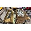 Image 2 : SHELF OF *NEW* STAINLESS STEEL METAL BOWLS, NON-STICK CAKE PANS, ASSORTED BEVERAGE GLASSES & ASSTD.