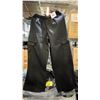 Image 2 : (18) *NEW WITH TAGS* CARGO BLACK JOGGING PANTS: ASSTD. SIZES XS-XL