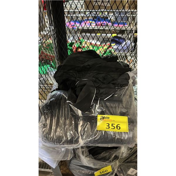(15) *NEW WITH TAGS* WEEKEND EDITION BLACK 2-PIECE PAJAMA SETS: ASSTD. SIZES S-XL