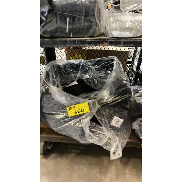 (18) *NEW WITH TAGS* REFUGE ATHLETICS CLASSIC BLACK JOGGING PANTS: ASSTD. SIZES XS-XL