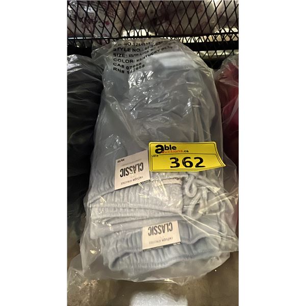 (7) *NEW WITH TAGS* REFUGE ATHELETICS CLASSIC LIGHT BLUE JOGGING PANTS: SIZES XS-XL