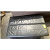 Image 3 : FAUX LEATHER FOLD-OUT SLEEPER OTTOMAN *FRAME BENT*