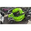 Image 2 : GREENWORKS PRO 80V CORDLESS MOWER (NO BATTERY, NO CHARGER, NO REAR BAG, UNKNOWN WORKING CONDITION)