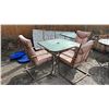 Image 1 : 5-PC PATIO TABLE SET WITH 4 CHAIRS & CUSHIONS