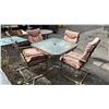 Image 2 : 5-PC PATIO TABLE SET WITH 4 CHAIRS & CUSHIONS