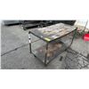 Image 2 : METAL 2-TIER 4-WHEEL PUSH CART (NO HANDLE)