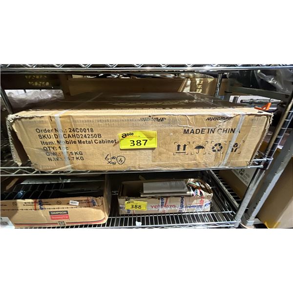 *NEW READY TO ASSEMBLE* MOBILE METAL CABINET