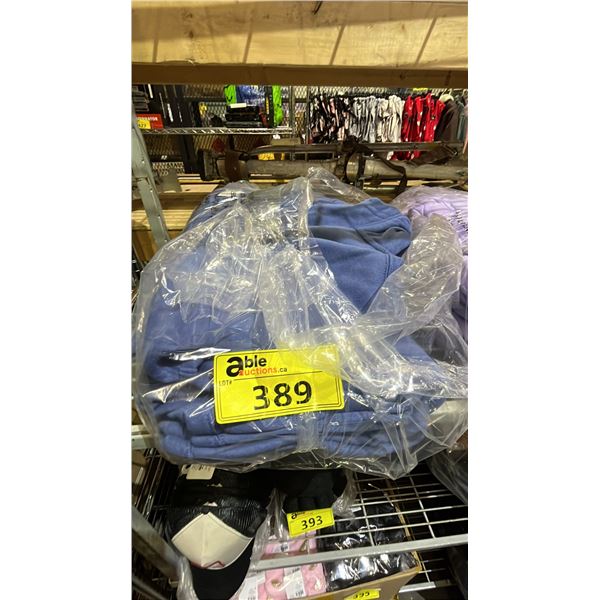(8) *NEW WITH TAGS* BLUENOTES BLUE ZIPPERED HOODIES: SIZES XS-XL