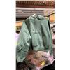 Image 2 : (8) *NEW WITH TAGS* BLUENOTES GREEN ZIPPERED HOODIES: SIZES XS-XL