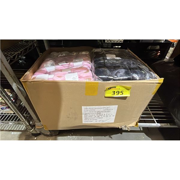 BOX OF *NEW WITH TAGS* UKIDS EAR MUFFS: ASSORTED STYLES & COLOURS