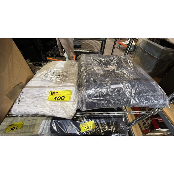(8) *NEW WITH TAGS* ARDEN WHITE T-SHIRTS & (8) *NEW WITH TAGS* ARDEN STRAIGHT LEG PANTS: SIZE XS-XL