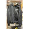 Image 2 : (12) *NEW WITH TAGS* UKIDS BLACK ZIPPERED HOODIES: SIZES XS-L