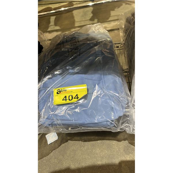 (8) *NEW WITH TAGS* UKIDS BLUE ZIPPERED HOODIES: SIZES XL-L