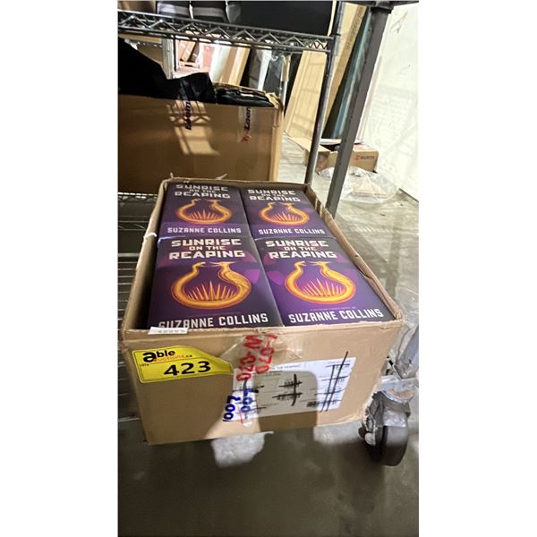 BOX OF *NEW* "SUNRISE ON THE REAPING" HUNGER GAMES BOOKS BY SUZANNE COLLINS