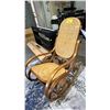 Image 1 : VINTAGE BENTWOOD AND CANE ROCKING CHAIR