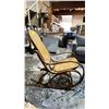 Image 3 : VINTAGE BENTWOOD AND CANE ROCKING CHAIR