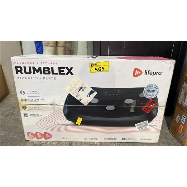 *NEW IN BOX* RUMBLEX VIBRATION PLATE
