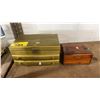 Image 1 : TWO ASSORTED JEWELRY BOXES