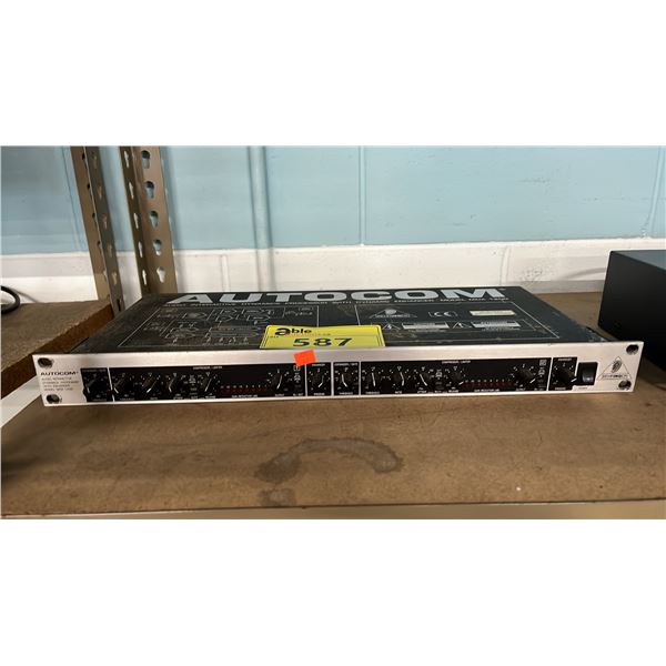 BEHRINGER AUTOCOM MDX1200 INTERACTIVE DYNAMICS PROCESSOR