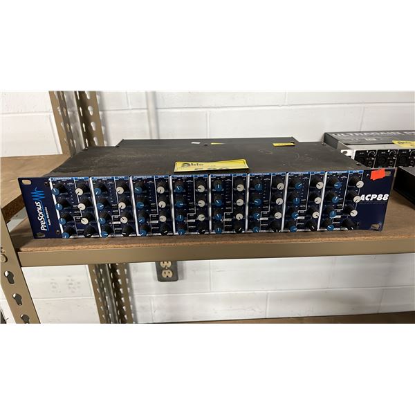 PRESONUS ACP88 8-CHANNEL COMPRESSOR/LIMITER/GATE AUDIO PROCESSOR