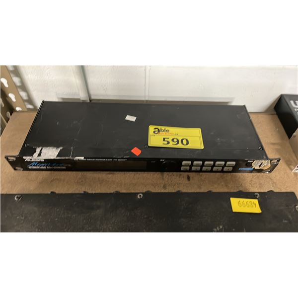 ALSESIS MIDIVERB 4 1U RACKMOUNT DUAL-CHANNEL DIGITAL MULTI EFFECT AND REVERB PROCESSOR