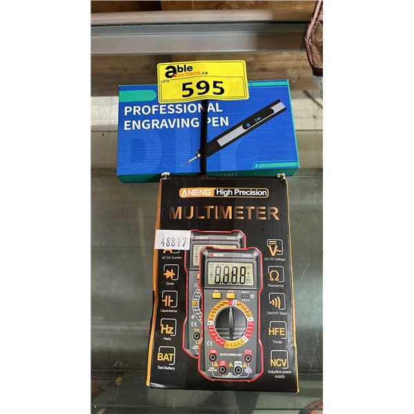 ANENG HIGH PRECISION MUTLI METER AND PROFESSIONAL ENGRAVING PEN