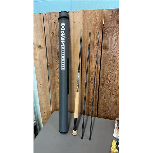 ORVIS CLEARWATER FLY 9' 9WT FISHING ROD WITH HARD CASE