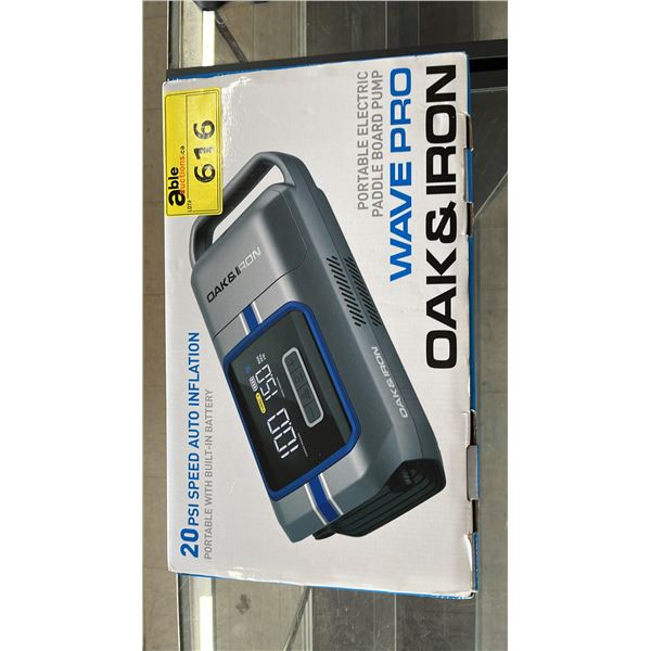 OAK & IRON WAVE PRO ELECTRIC PADDLE BOARD PUMP 20 PSI