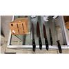 Image 2 : J.A  HENCKELS INTERNATIONAL KNIFE SET WITH STAND