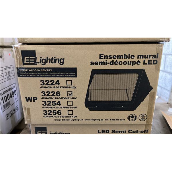 EE LIGHTING WP 3226 LED SEMI CUT-OFF WALL PACK
