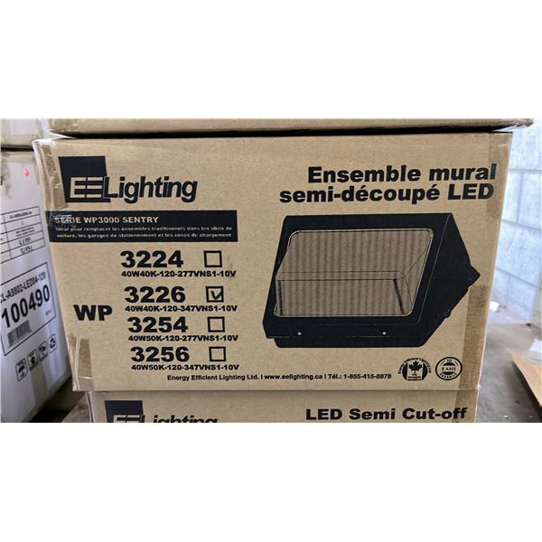 EE LIGHTING WP 3226 LED SEMI CUT-OFF WALL PACK