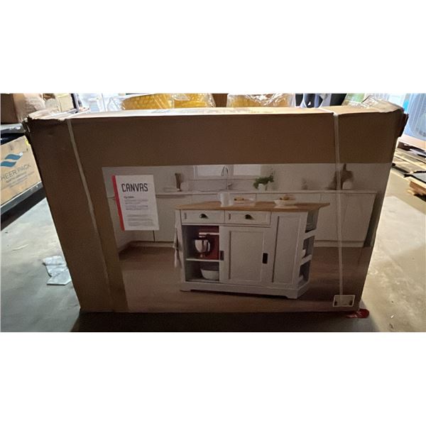 *IN BOX/READY TO ASSEMBLE* CANVAS OLSEN ISLAND WITH LEAF