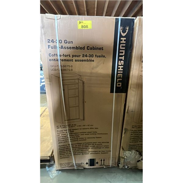 *NEW IN BOX* HUNTSHIELD 24-30 FULLY-ASSEMBLED GUN CABINET
