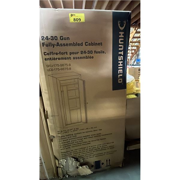 *NEW IN BOX* HUNTSHIELD 24-30 FULLY-ASSEMBLED GUN CABINET