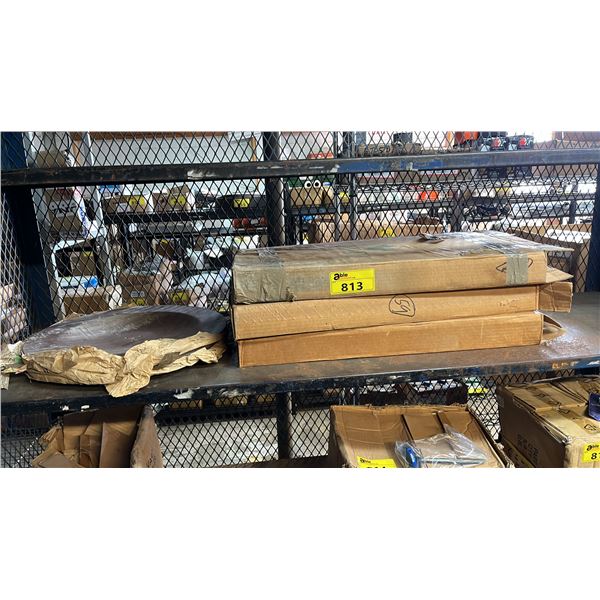 SHELF OF METAL TABLE PARTS